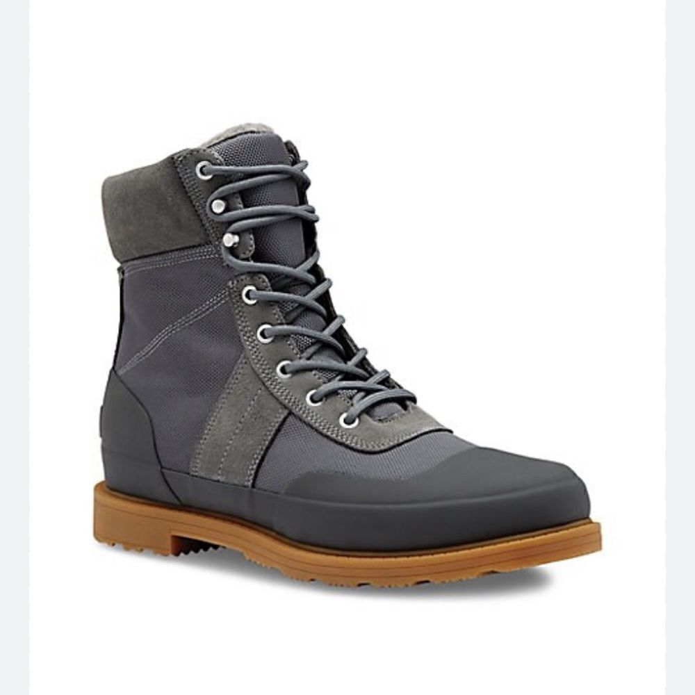 Hunter insulated Commando Boots gray size 8 NWOT